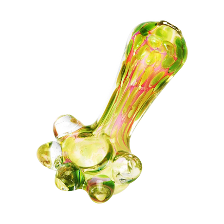 Soap Bubble Inside Out Glass Hand Pipe, 4.5" Borosilicate, for Dry Herbs