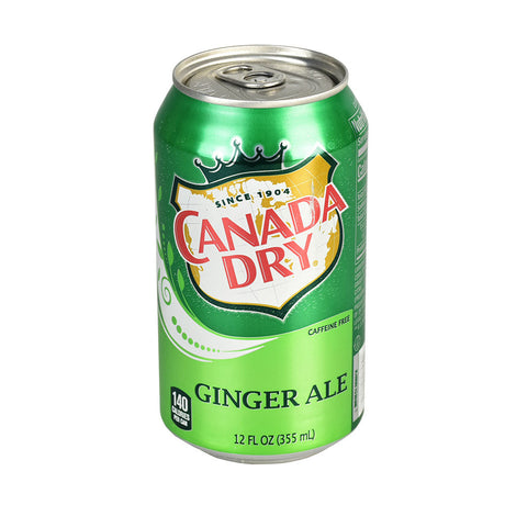 Canada Dry Ginger Ale Soda Can Diversion Safe, 12oz, Front View, Ideal for Discreet Storage