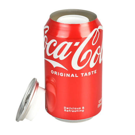 12oz Coca-Cola Can Diversion Stash Safe with Secret Compartment, Front View