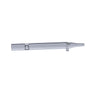 Valiant Distribution 5-Inch Clear Glass One Hitter, Portable Design, for Dry Herbs - Side View