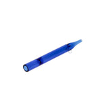 Valiant Distribution Sophisticated 5-Inch Blue Glass One Hitter, Portable Design, Isolated View