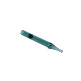 Valiant Distribution Sophisticated 5-Inch Teal Glass One Hitter, Portable Design for Dry Herbs