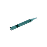 Valiant Distribution 5-Inch Teal Glass One Hitter with Compact Design for Dry Herbs