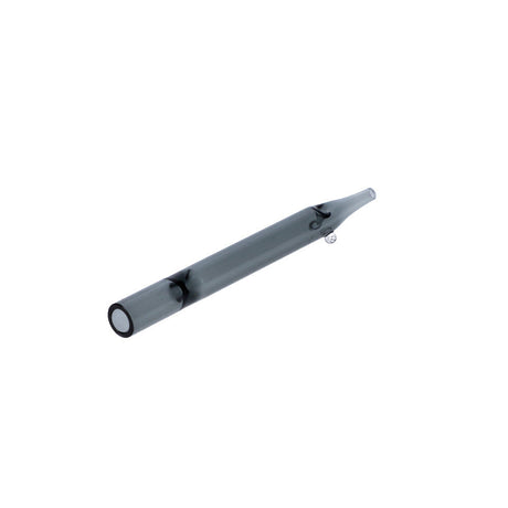 Valiant Distribution Sophisticated 5" Glass One Hitter in Gray, Compact and Portable, Isolated on White