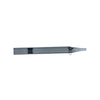 Valiant Distribution 5-Inch Glass One Hitter in Smoke, Portable Design for Dry Herbs, Side View