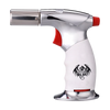 Special Blue "Diablo" Butane Torch in Silver - Compact and Portable Design