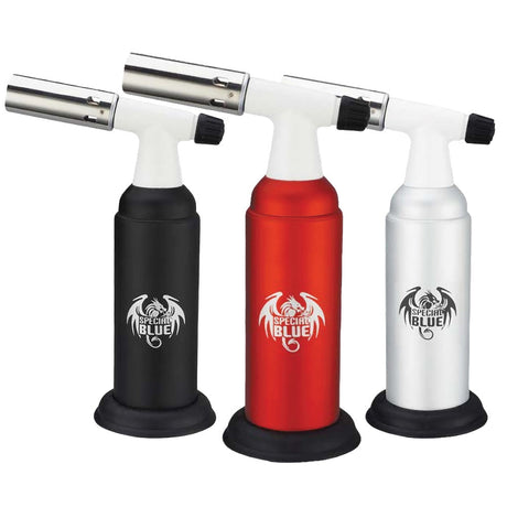 Special Blue Monster Pro Torch Lighters in Black, Red, Silver - Compact and Portable