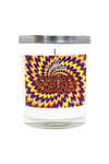 Special Blue Orange Crush Odor Eliminator Candle, 14.8 oz, front view on white background