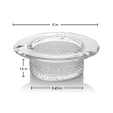 Jane West Twenties Collection Glass Ashtray