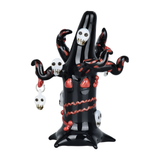 Spooky Halloween Tree Glass Hand Pipe | 5"