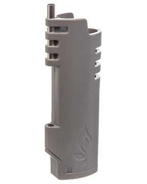 Hemplights Spooly in Gray - BIC Mini Lighter Case with Hemp Wick Dispenser and Poker