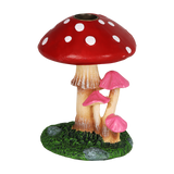 Sprouting Shrooms Backflow Polyresin Incense Burner | 4.25"