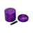 Stache Products Grynder in Purple - 5pc Compact Herb Grinder with Scraper Tool