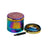 Stache Products Grynder in Rainbow, 5pc compact steel herb grinder with scraper, front view