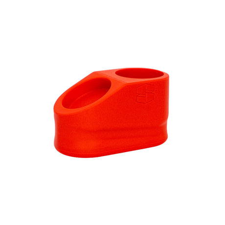 Stache Products The Base Proxy Attachment in Red, Portable Design, 3.75" x 2" Size, Front View