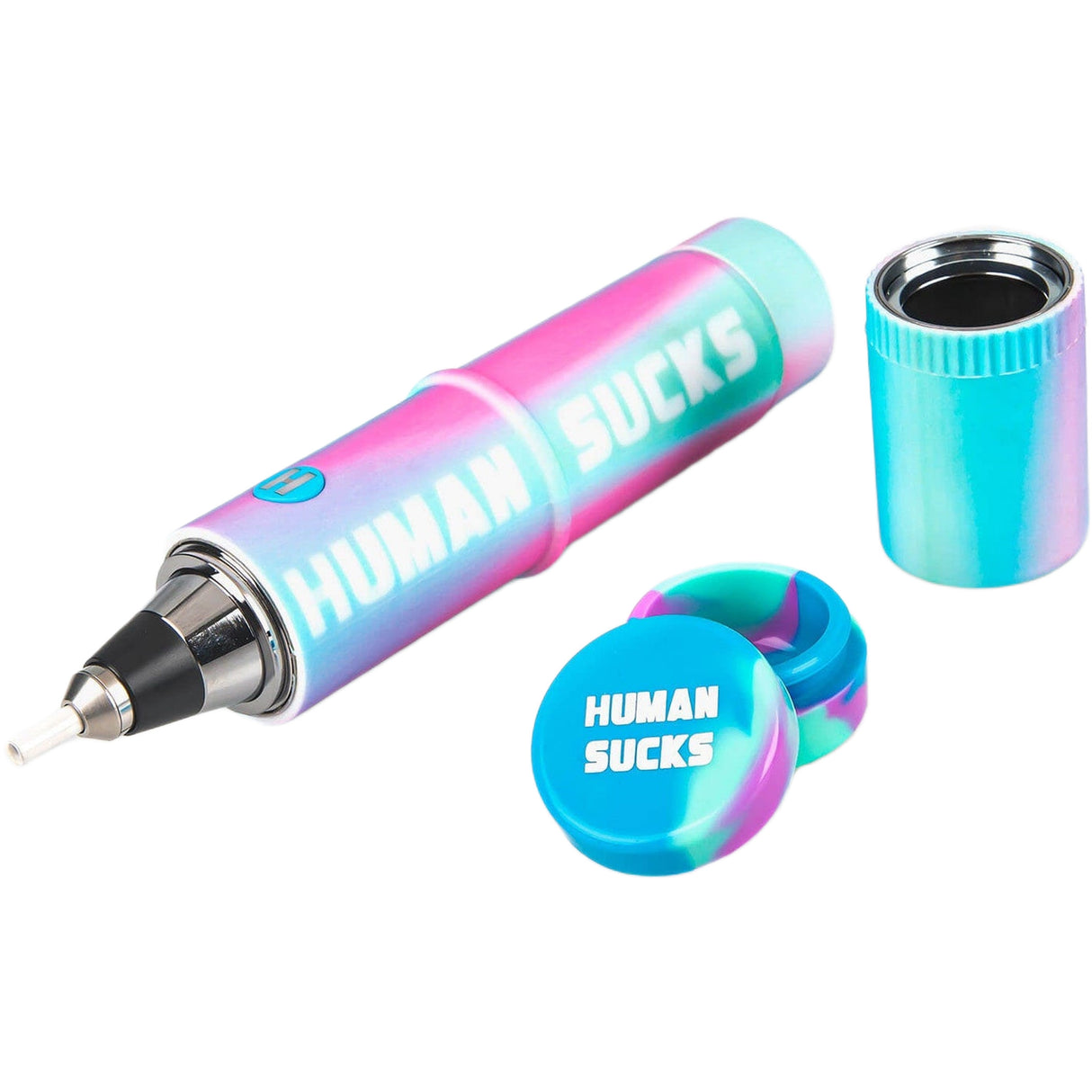 HumanSucks Stinger Neon - Electric Hand Pipe with Fast Charge & Ceramic Tip
