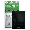 Stink Sack Dymapak Black Smell-Proof Storage Bags, Portable, Closable, Front View