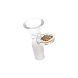 Stoned Orange Cat Beaker Glass Water Pipe | 10" | 14mm F