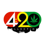 StonerDays 420 Collection logo with cannabis leaf on black hoodie