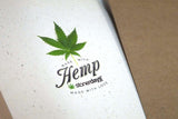 StonerDays Best Buds Hemp Greeting Card close-up view highlighting eco-friendly material