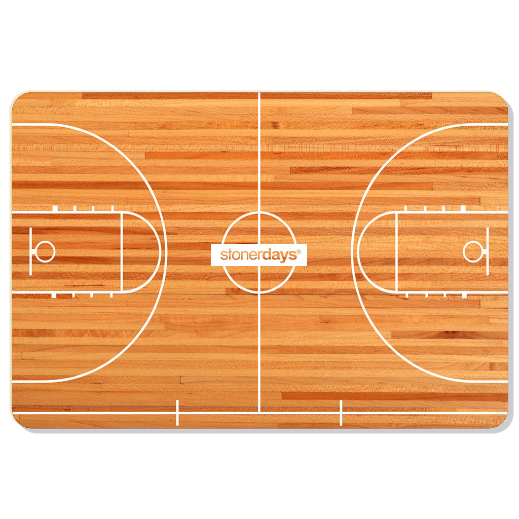 StonerDays Dabsketball Court Dab Mat with rubber base and polyester top, 1/4" thick