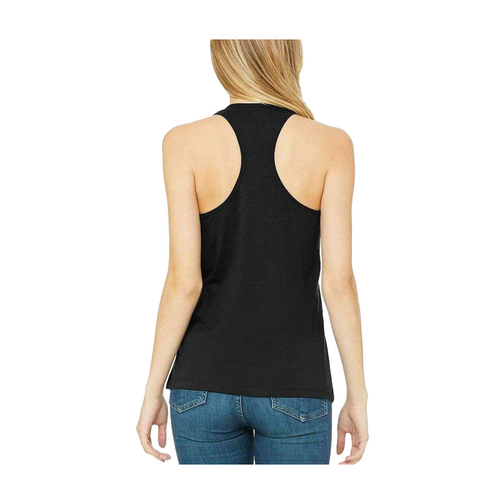 StonerDays Women's Tie Dye Racerback Tank Top, Rear View on Model