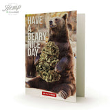 HAVE A BEARY NICE DAY HEMP GREETING CARD