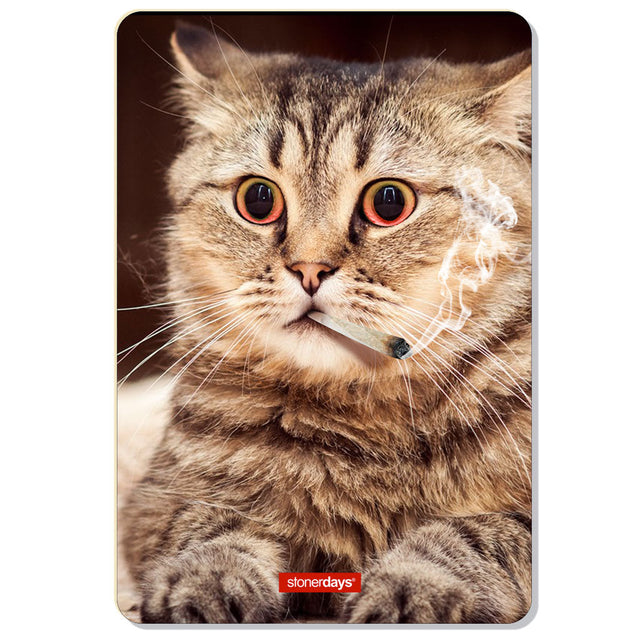 StonerDays High Kitty 12" x 8" Dab Mat with Rubber Base and Polyester Surface
