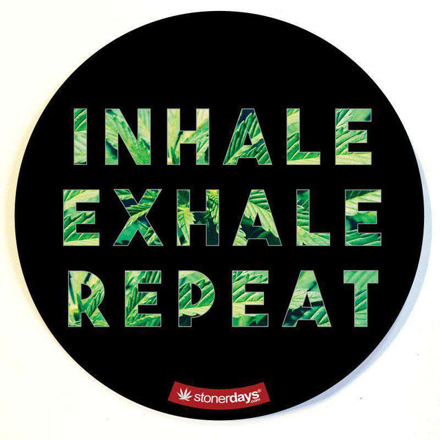 INHALE EXHALE REPEAT DAB PAD