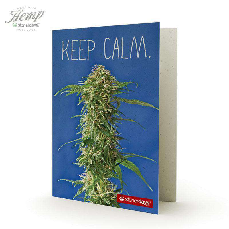 KEEP CALM HEMP CARDS