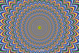 StonerDays Optical Illusion Dab Mat with vibrant psychedelic pattern, 1/4" thick polyester