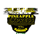 StonerDays Pineapple Express Racerback design with bold text on black background