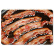 StonerDays Sizzlin Bacon Dab Mat, 1/4" thick rubber, ideal for bongs, top view