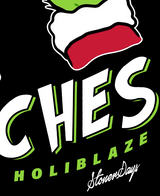 StonerDays 'Smoke Up Grinches' Dab Mat with festive design, 1/4" thick polyester and rubber