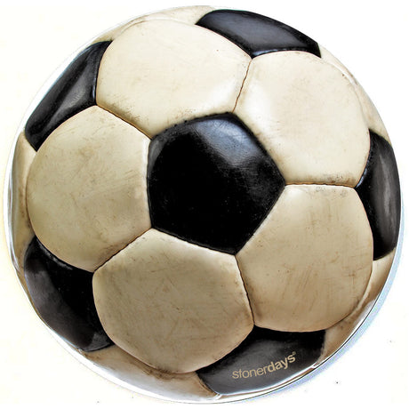 StonerDays Soccer Ball Dab Mat, 8" Diameter, Polyester and Rubber, Top View