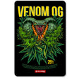 StonerDays Venom Og Dab Mat, 8" Polyester, with Rubber Backing, Top View