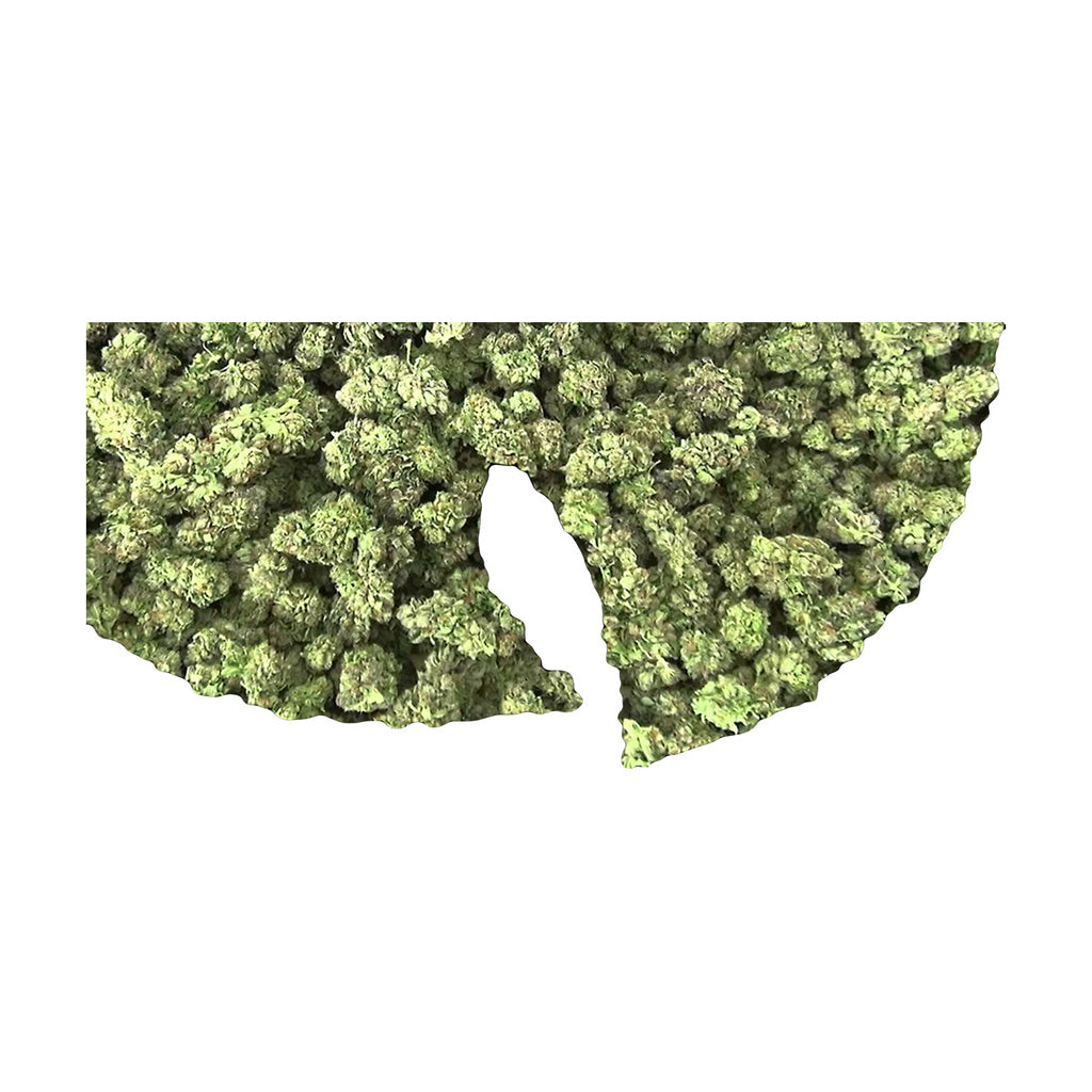 StonerDays Wu Tang logo on Women's Racerback Tank Top with cannabis background