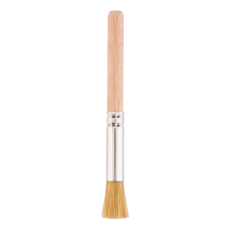 Storz & Bickel Cleaning Brush with Wooden Handle for Vaporizers, Front View