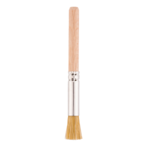 Storz & Bickel Cleaning Brush with Wooden Handle for Vaporizers, Front View