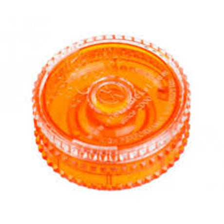 Storz & Bickel Crafty & Mighty orange filling aid, top view, compact design for easy loading
