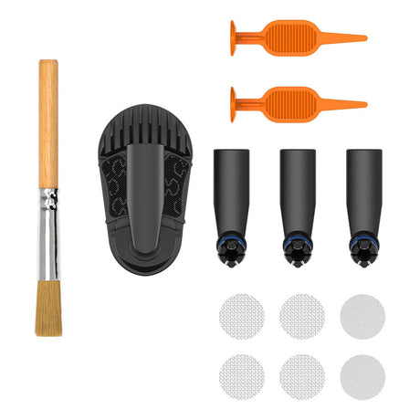 Storz & Bickel Crafty Vaporizer Wear & Tear Set with brushes, screens, and mouthpieces