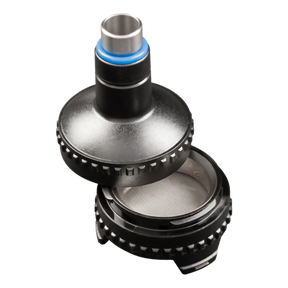 Storz & Bickel Easy Valve Filling Chamber for Dry Herbs, angled view on white background