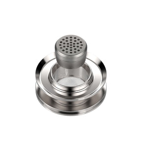 Storz & Bickel Volcano Classic Dosing Capsule Adapter, Borosilicate Glass, Top View