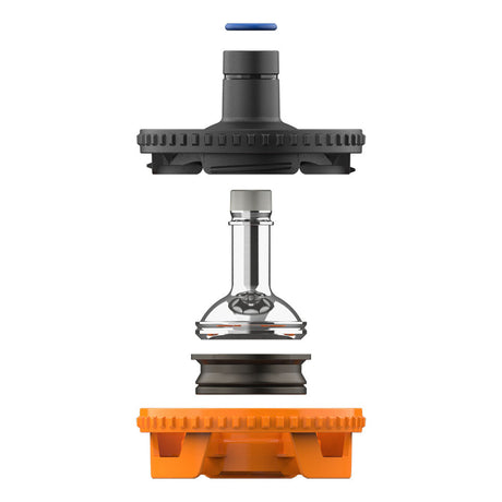 Storz & Bickel Volcano Hybrid Easy Valve Filling Chamber, high-quality borosilicate glass, front view