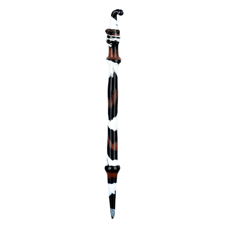 Striped Animal Head Glass Dab Tool | 5.25" | Assorted Designs | 10ct Bundle