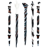 Striped Animal Head Glass Dab Tool | 5.25" | Assorted Designs | 10ct Bundle