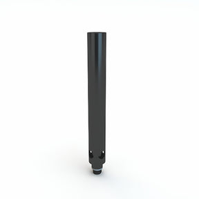Stündenglass Large Upstem in Black for Hookahs, 8" Borosilicate Glass, Front View