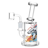 Sub-Zero Shredder Polar Bear Glass Dab Rig | 6.25" | 14mm F