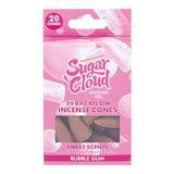 Sugar Cloud Sweet Scents Backflow Incense Cones | 20pc