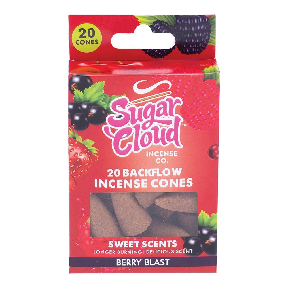 Sugar Cloud Sweet Scents Backflow Incense Cones | 20pc